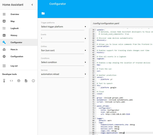 Home Assistant 基于EZSP Zigbee Dongle创建Zigbee智能家居系统