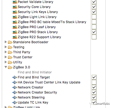 ZigBee 3.0教程-步骤2:配置项目