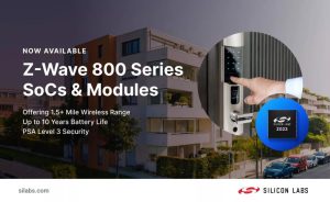 Z-Wave 800系列提供最安全最可靠的Sub-GHz无线解决方案